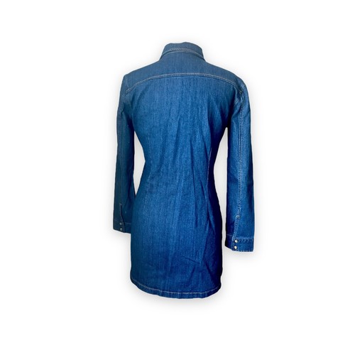Kendall & Kylie Blue Denim Shacket (Shirtjacke) - Bild 3 von 9