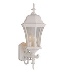 Trans Globe Lighting 4503-WH Burlington II Outdoor Wall Light White