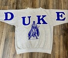 Vintage Tnt Trau & Loevner Duke Blue Devils Crew Neck Sweatshirt Size Xl Mascot