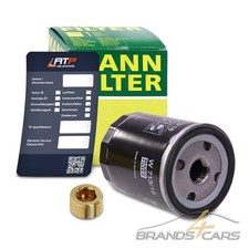 MANN ÖLFILTER+ÖLABLASS-SCHRAUBE FÜR FIAT PUNTO 176 188 1.1-1.6 93-03 STILO 1.6