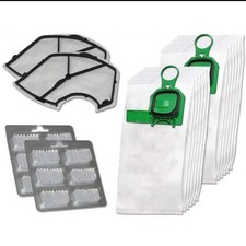 Kit 12 Sacchetti, 12 Profumini e 2 Filtri Motore Folletto VK140/VK150