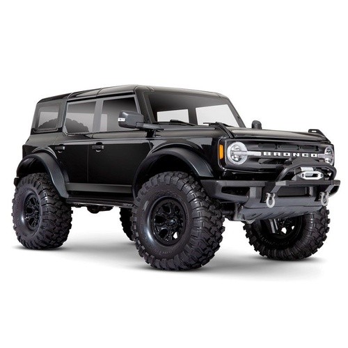 TRAXXAS TRX-4 FORD BRONCO 2021, 1-10TH OFFROAD TRAIL CRAWLER BLACK - 39-92076-4B - Picture 1 of 1