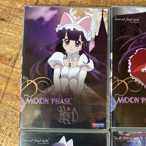 Tsukuyomi Moon Phase : Vol 1-6 (DVD, 2004) Anime VGC Region 1 USA - Picture 2 of 14