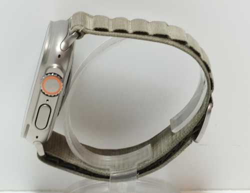 Apple Watch Ultra 2 Titanium Case 49mm (GPS + Cellular) MREY3LW/A Alpine Loop - Picture 8 of 14