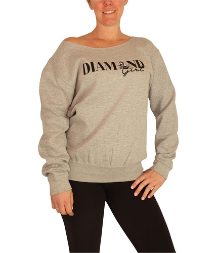 Elevenparis Womens Diamond Girl Sweatshirt
