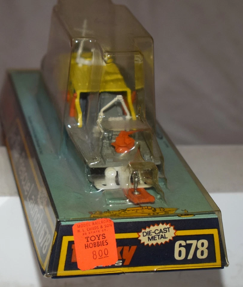 Dinky No. Vintage Lancha de Rescate Aéreo Marítimo 678 / Barco Diecast en Caja Original Foto 4 de 4