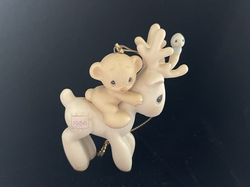 Precious Moments Sonderausgabe 1986 Rentier #-102466 RAR