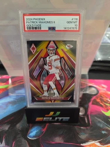 2024 Panini Phoenix - Patrick Mahomes II #116 Gold Fade  /125 Psa 10