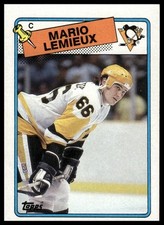 1988-89 Topps #1 Mario Lemieux