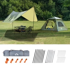 Night Cat Camping Hiking Tent Waterproof Automatic Instant Pop Up Tent 2025