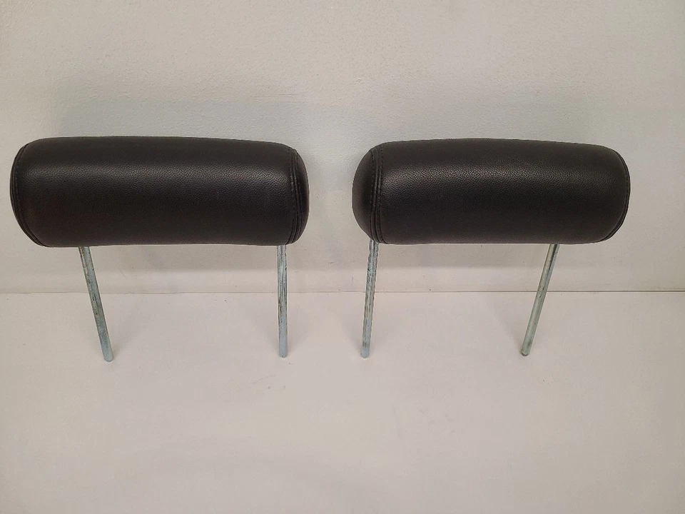 07-13 CHEVY AVALANCHE 1500 RH LH LEFT RIGHT REAR HEADREST BLACK LEATHER 20758083 Foto 2 de 4