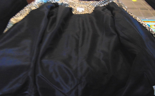 Nine West Leopardenmuster Satin Blazer Animal Print Anzug Jacke Oberteil ~XL - Bild 8 von 13