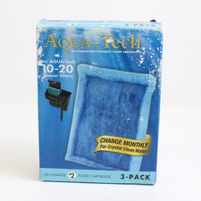 Aqua-Tech EZ-Change No.2 3-Pack Aquarium Filter Cartridge 10-20 Power Filter