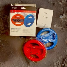 Yok Racing Wheel 2 Pack for Nintendo Switch GameStop - Nintendo Switch NEW