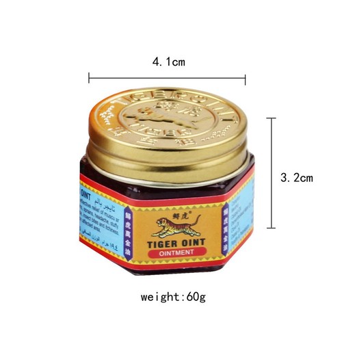 10X TIGER BALM Rote Natürlicher Balsam bei Erkältungsbeschwerden 60g - Bild 2 von 13
