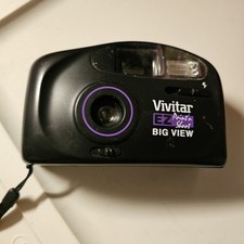 Vivitar Big View EZ Point and Shoot Vintage 35mm Camera - Tested