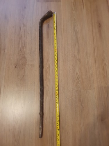 Vintage Antique Irish Blackthorn Type Wood Walking Stick Cane 85 cm. - Picture 18 of 24