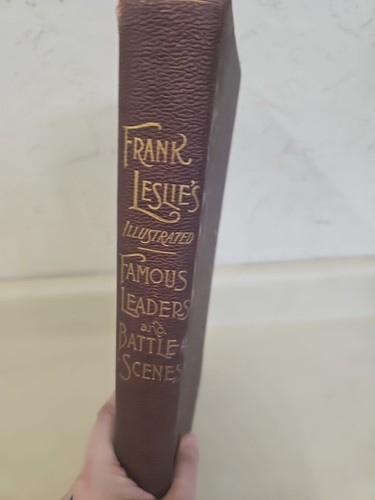 Frank Leslie's illustrato famosi leader e scene di battaglia della guerra civile 1896 - Foto 8 di 23