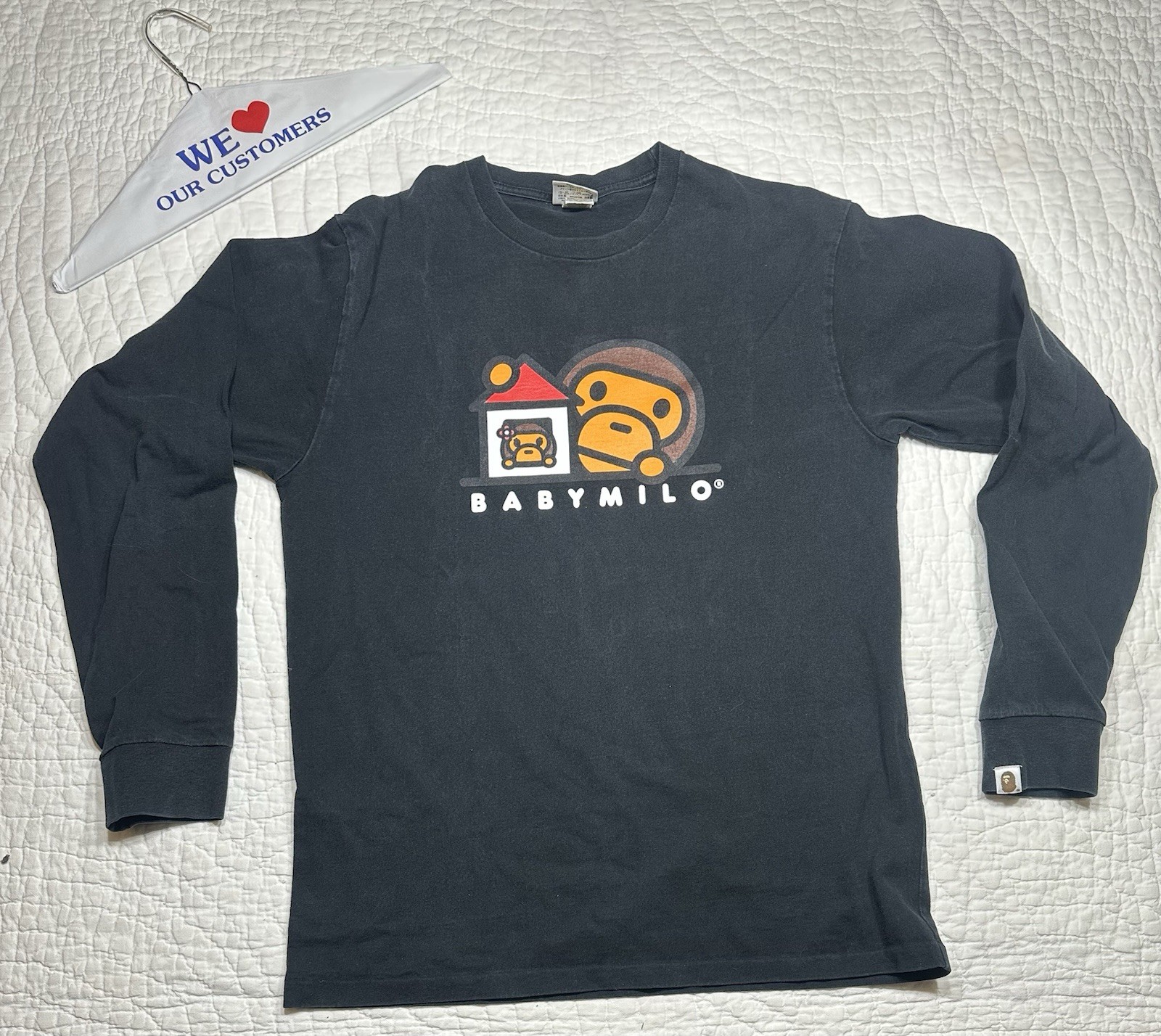 Bape x Baby Milo Vintage Long Sleeve Gently Used/XL