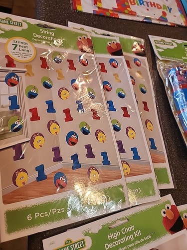Elmo First Birthday Party Supplies - Bild 3 von 15