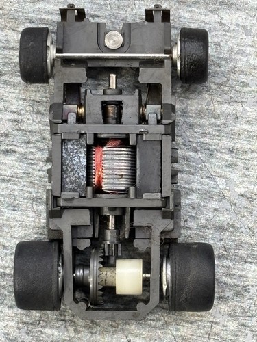 VTG TYCO Lotus Magnum 440 X2 Formula One Slot Car Honda DeLonghi #12 Goodyear - Picture 4 of 24