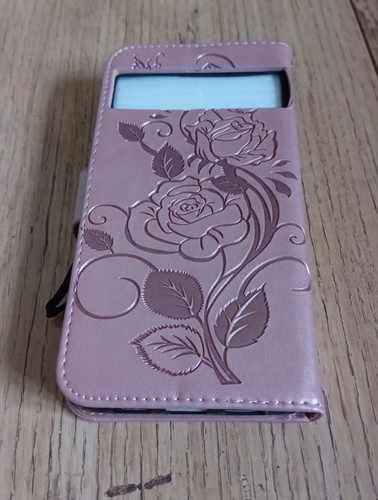 Leather Wallet Flip Case for Google Pixel 7 | Pink | Card Holder | Durable - 第 4/7 張圖片