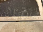 1968 EARLY Signed Martha Chatelain Linocut Woodcut Print "Mountain Herdsman" — photo 4