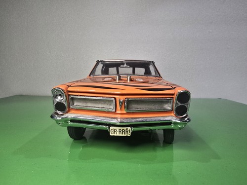 Danbury Mint 1965 Pontiac GTO "Tiger" Gasser 1:25 Black/Orange No Box/ - Picture 4 of 10