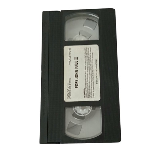 Papst Johannes Paul II VHS 1995 Seine Biographie und Tridentinische Messe 2 Tonband Set - Bild 4 von 5