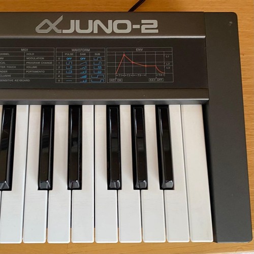 Roland αJUNO-2 JU-2 Programmable Synthesizer Junk Parts Repair Needs From Japan - Picture 8 of 12