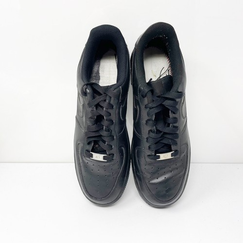 Nike Mens Air Force 1 07 315122-001 Black Casual Shoes Sneakers Size 8.5 - Picture 4 of 12