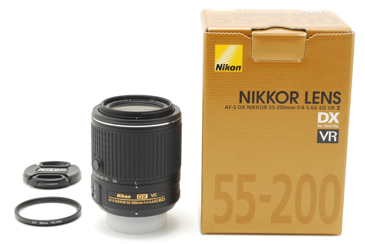 ⭐️美品⭐️ Nikon 55-200mm f/4-5.6G ED VR 望遠レンズ Amazon.com : Nikon 55-200mm f/4-5.6G ED IF AF-S DX VR