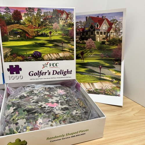 2 Vermont Christmas 1000 Teile Puzzle Weihnachten Sammlerstücke & Golfer’s Delight - Bild 12 von 18