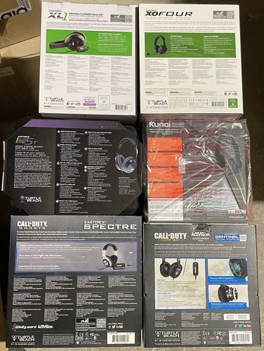 Lot 6 casques gaming Turtle Beach Tritton Xbox PS3 PS4 Xbox One neuf blister Rev - Imagen 6 de 6