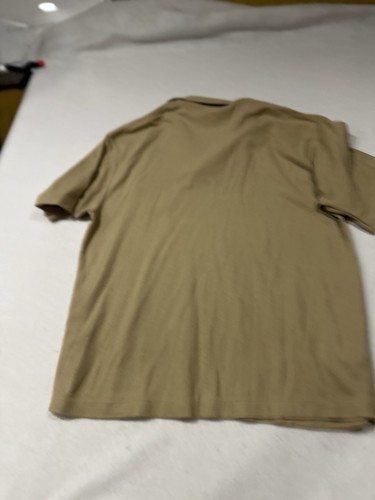 Glock Professional Men XL Tan Brown Polo Shirt 2001 Vintage GSSF Range Officer - Picture 5 of 5