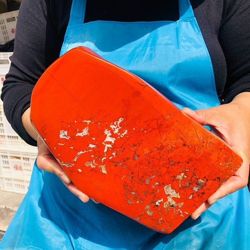 9.96LB Natural Beautiful Red Jasper ore Crystal Mineral Specimen Healing - Picture 15 of 16