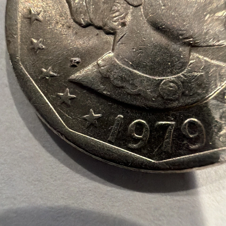 1979 Susan B Anthony Dollar Wide Rim "Near Date" BEST OFFER!! - Image 3 of 3