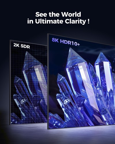 Cable largo 10K 8K HDMI 2.1 33 pies, (actualización trenzado) cable HDMI de ultra alta velocidad... - Imagen 4 de 6