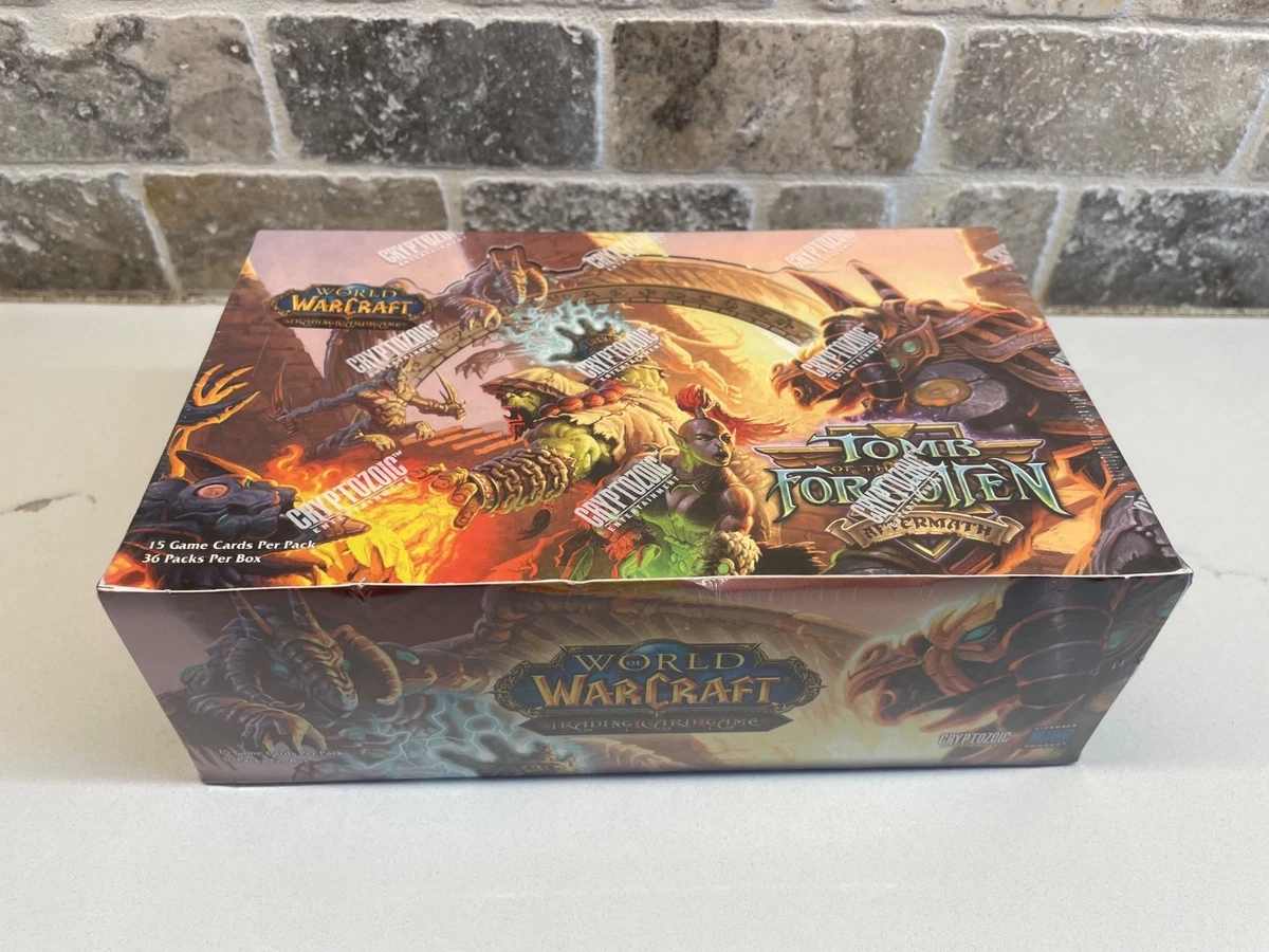 World of Warcraft TCG Sealed Collectible Card Game Packs for sale