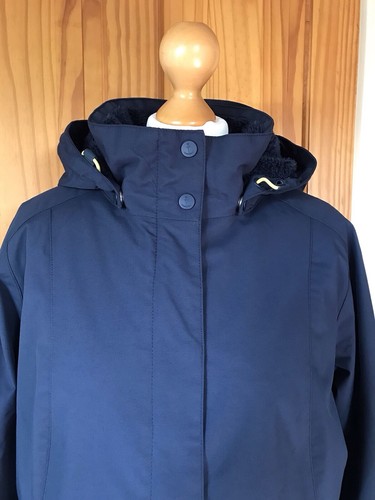 Seasalt - Janelle Coat - Squid Ink Blue - Size 18 Regular - BNWT - Picture 3 of 19