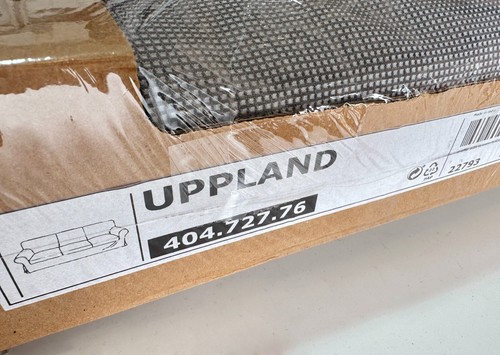 Sofá de 3 asientos Ikea UPPLAND (NO Loveseat) CUBIERTA SOLAMENTE Remmarn Gris Claro 404.727.76 - Imagen 2 de 5