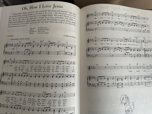 TENNESSEE ERNIE FORD's Book of Favorite Hymns music 1962 hardcover in jacket - Imagen 7 de 9