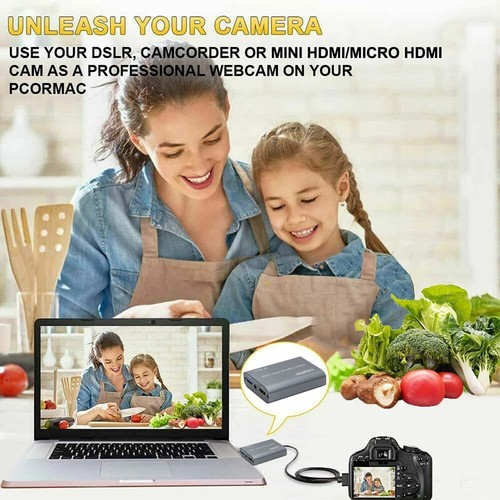 4K 60hz HDMI Loop Video Capture Card USB2.0 Game Record Laptop PC Live Streaming - 第 4/9 張圖片
