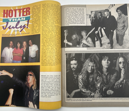METAL EDGE MAGAZINE Sep 1997 Megadeth & Aerosmith Centerspreads Ozz Fest - Picture 7 of 10