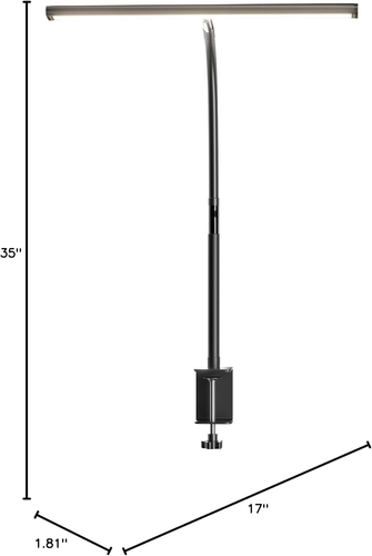 LED Desk Lamp for Office Home, Eye-Caring Desk Light with Stepless Dimming Adjus - Picture 7 of 12