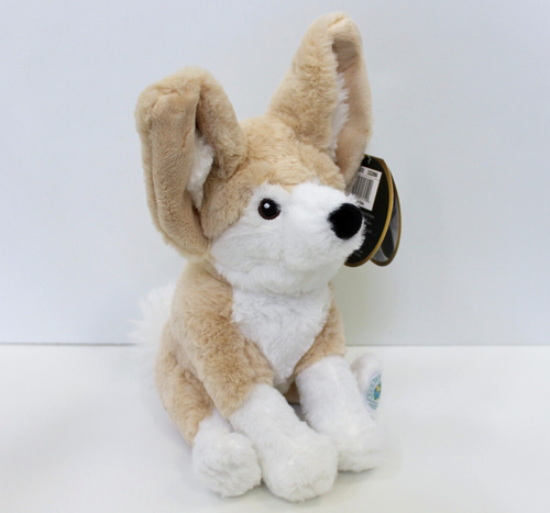 FAO Schwarz Sustainable Fennic Fox Plush Stuffed Animal Planet Love 10" (Sit) - Picture 2 of 5