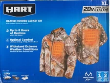 HART Heated Jacket Kit Realtree (Size XL) 20V System (a10)