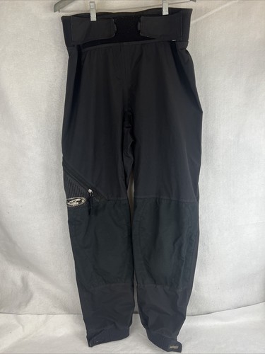 Stohlquist Men's Waterproof Paddling Pants - Size M 32” Black Fishing Kayaking