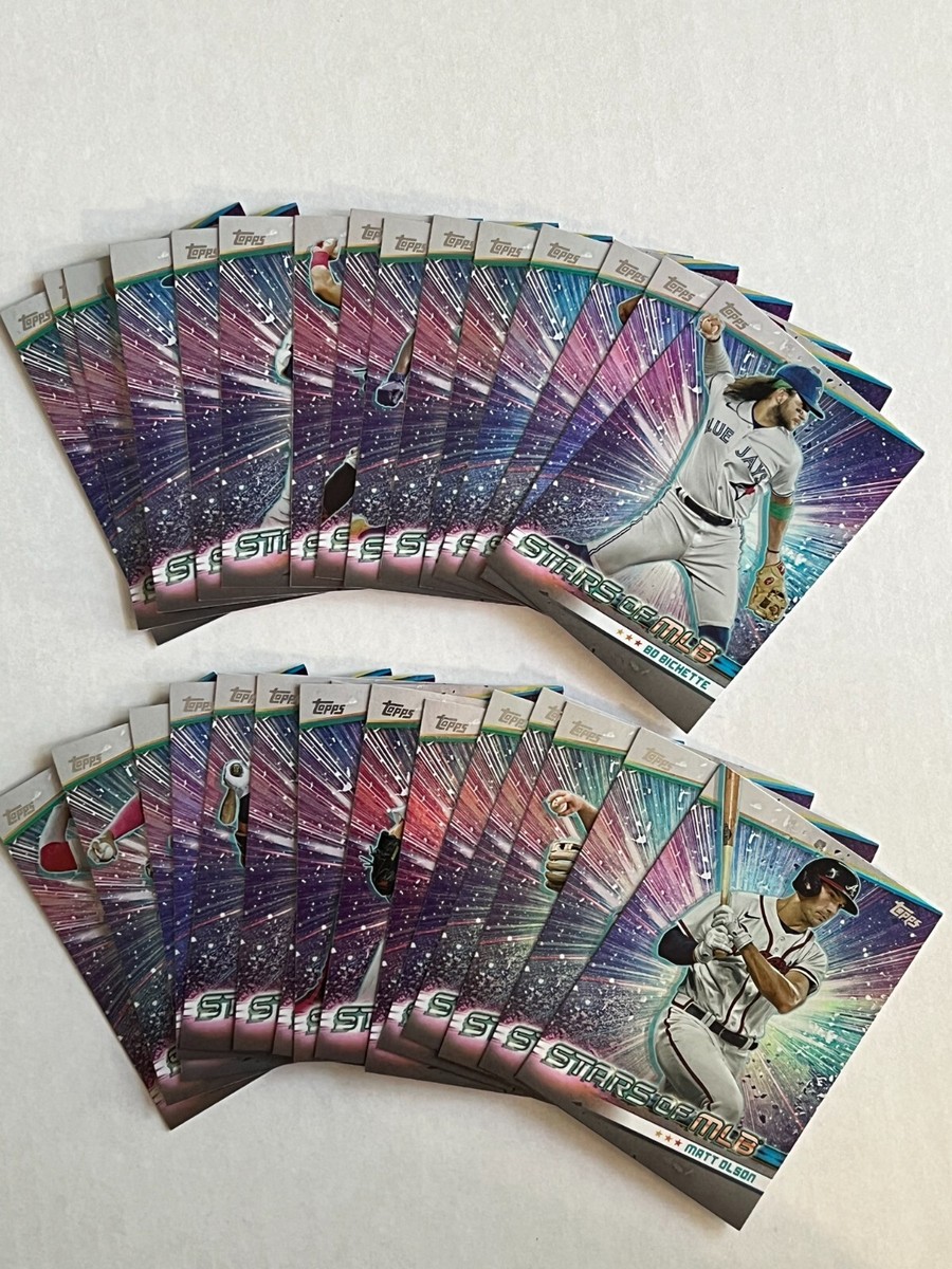 topps stars of mlb 30枚コンプリート 🔥2024 Topps Series 2 Stars of MLB Complete 30 Card Insert