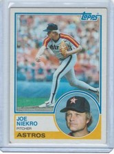Joe Niekro 1983 Topps #221 Houston Astros